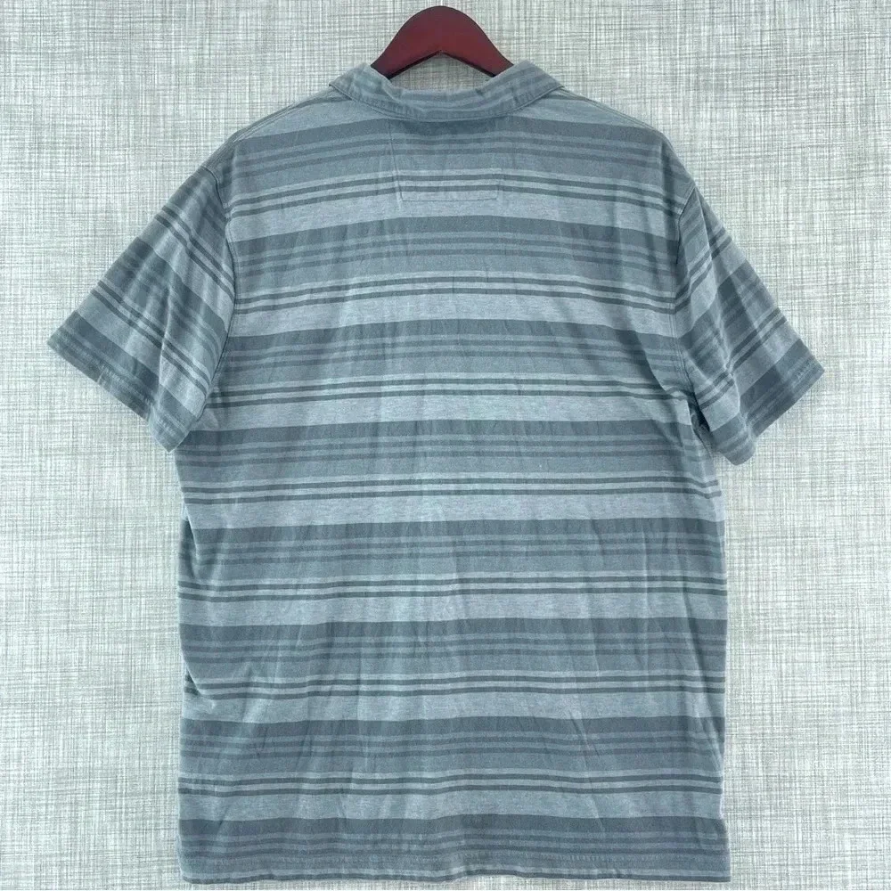 Banana Republic Vintage Style Striped Short Sleeve Polo Men's XL 7016/7 b
